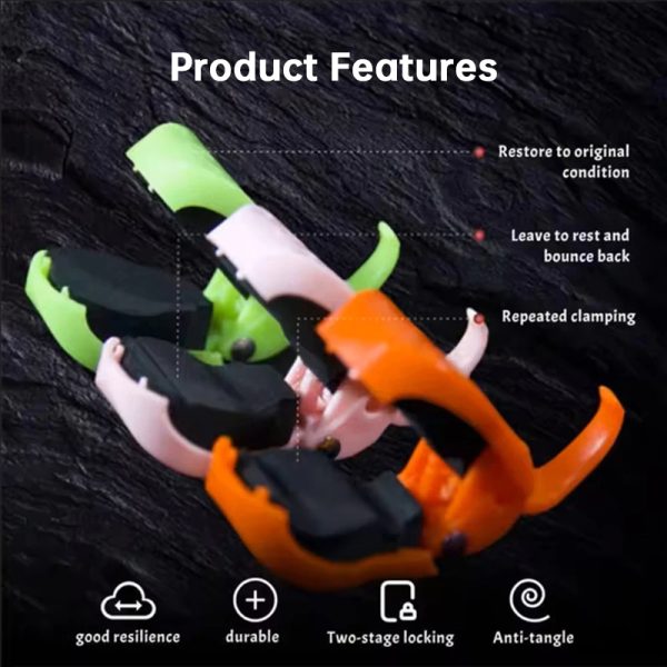2PCS Fishing Rod Holder Clip - Compact, Wall-Mounted Fixer Strap - Image 8
