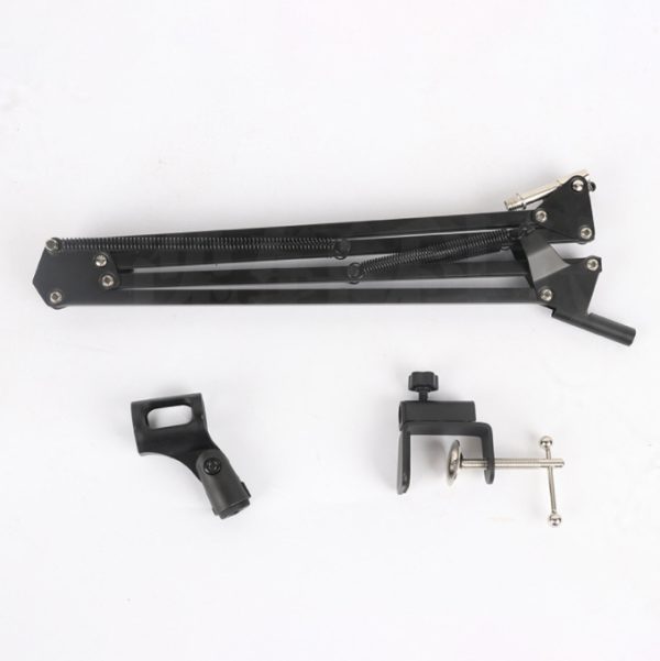 Desktop Microphone Stand Live Handheld Mic Holder Adjustable NB35 Boom Arm Microphone Bracket - Image 3