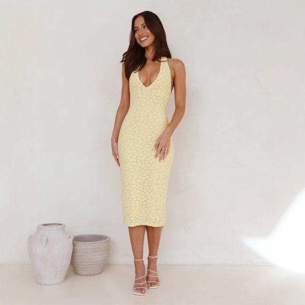 Backless Halter  Dress Elegant and Sexy Long Dress - Image 4